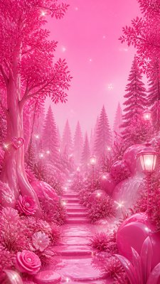 Barbiecore Aesthetic book cover example