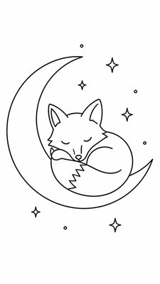 Line Art Icon Design baby announcement example