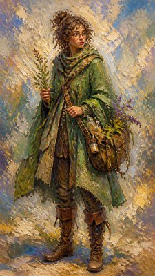 Impressionist Landscape Art Style character design example