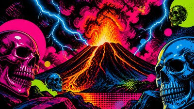 Neo-Pop Art Style YouTube thumbnail example
