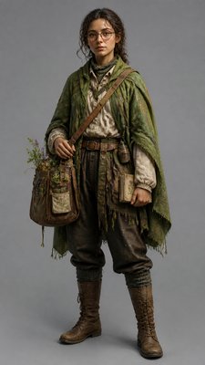 Hyperrealism Art Style character design example