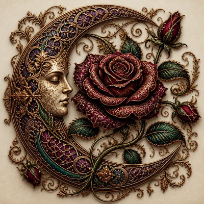 Victorian Architecture Art tattoo design example