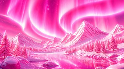 Barbiecore Aesthetic banner example