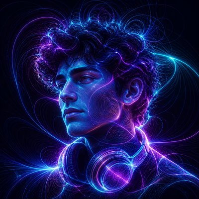 Magnetic Field Visualization Discord profile picture example