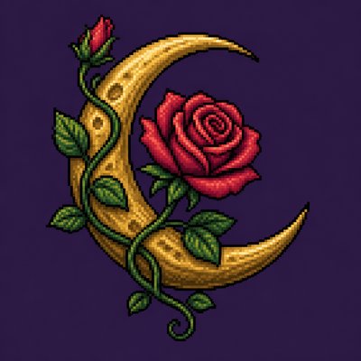 16-Bit Pixel Art Style tattoo design example