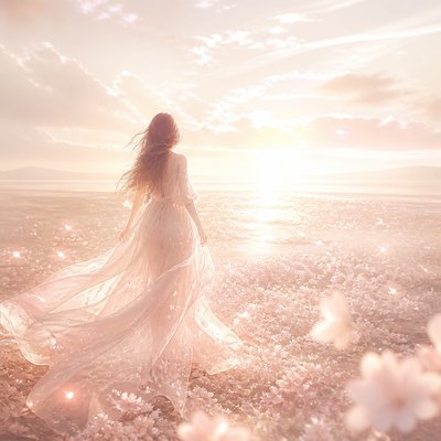 Light Feminine Aesthetic album cover example