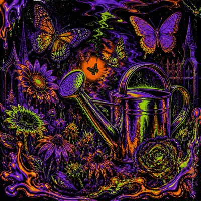 Acid Graphics coloring page example