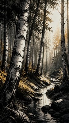 Graphic Novel Art wall art print example