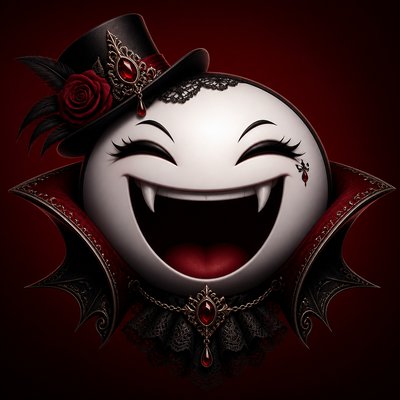 Vampirecore Aesthetic Twitch emote example