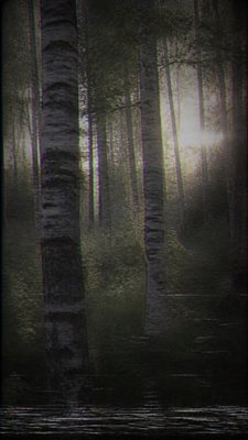 Analog Horror Aesthetic wall art print example
