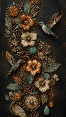 Bohemian Jewelry Design phone case design example