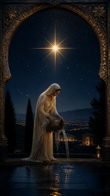 Photographic Realism Art Style tarot card example