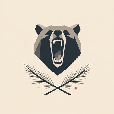 Minimalist Abstract Art Style t-shirt design example