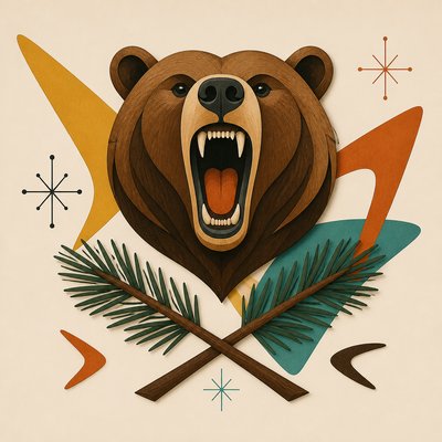 Mid-Century Modern Furniture Art t-shirt design example