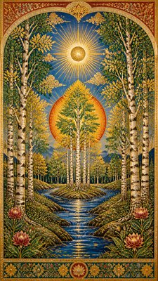 Hindu Religious Art wall art print example