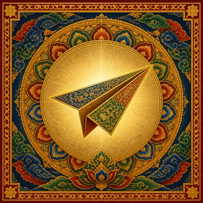 Buddhist Religious Art icon example