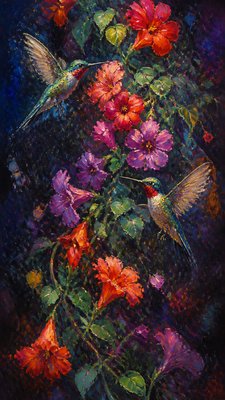 Impressionist Landscape Art Style phone case design example