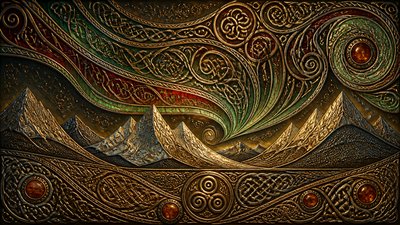Celtic Jewelry Design banner example