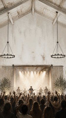 Modern Farmhouse Interior Design flyer example