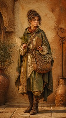 Tuscan Interior Design character design example