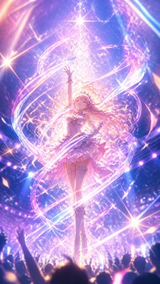 Magical Girl Transformation Sequence flyer example