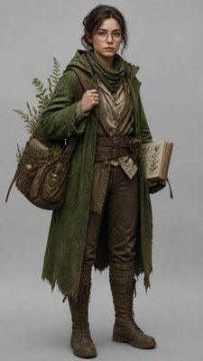 Hyperrealism Art Style character design example