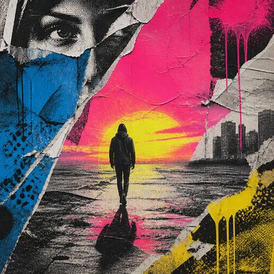 Street Art Poster Design album cover example