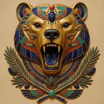 Egyptian Revival Jewelry Style t-shirt design example