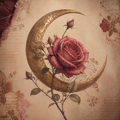 Romantic Academia Aesthetic tattoo design example