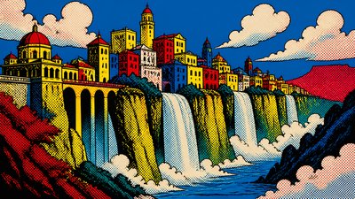 Pop Art Style concept art example