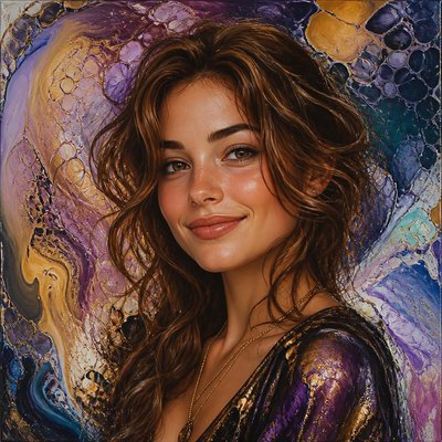 Fluid Abstract Art Style profile picture example