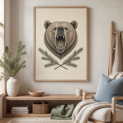 Scandinavian Interior Design t-shirt design example