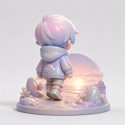 Blind Box Toy Art album cover example