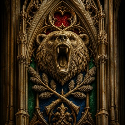 Gothic Architecture Art t-shirt design example