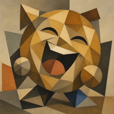 Cubist Still Life Art Style Twitch emote example
