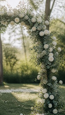 Photographic Realism Art Style wedding invitation example