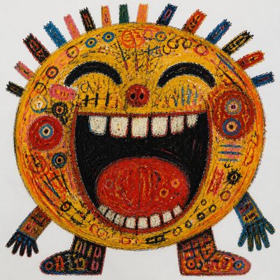 Art Brut Style Twitch emote example