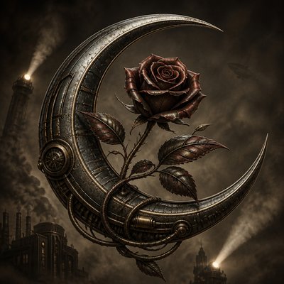 Dieselpunk Aesthetic tattoo design example