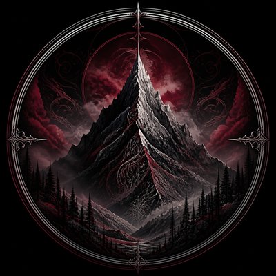 Modern Gothic Art logo concept example