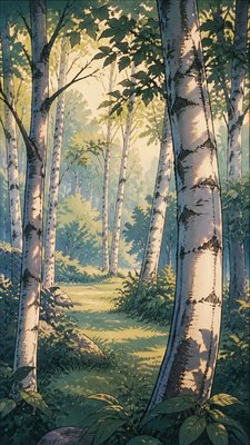 90s Anime Cell Animation Still wall art print example