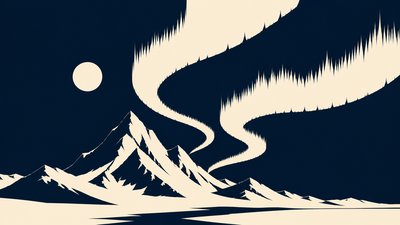 Minimalist Poster Design banner example