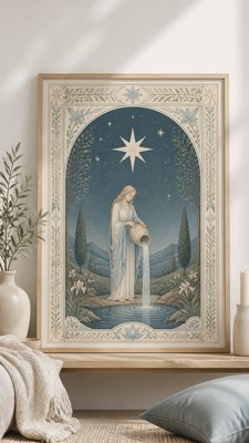 Scandinavian Interior Design tarot card example