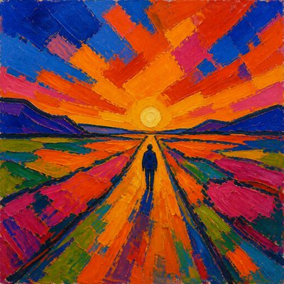 Fauvism Art Style album cover example