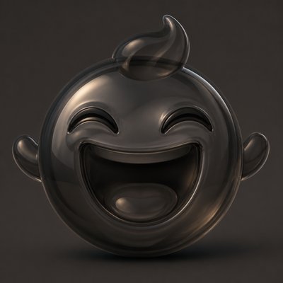 Smoked Glass Twitch emote example