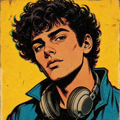 Retro Comic Art Discord profile picture example
