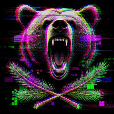 Glitch Digital Art Style t-shirt design example