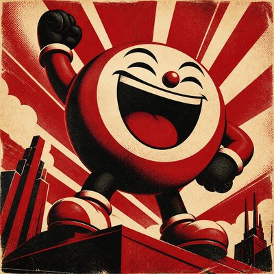 Propaganda Poster Design Twitch emote example