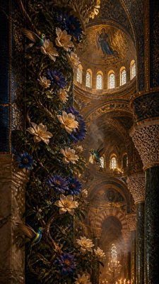Byzantine Architecture phone case design example