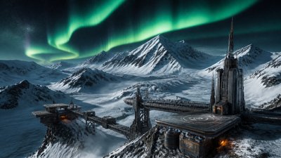 Hard Sci-Fi Art banner example