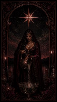 Dark Feminine Aesthetic tarot card example